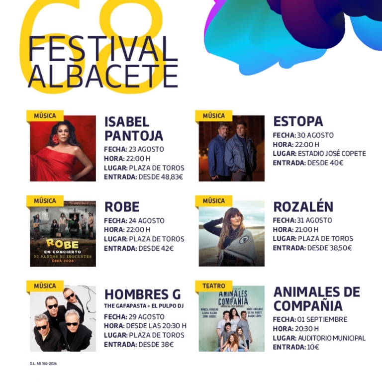 PROGRAMA 68 FESTIVAL ALBACETE